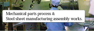 Mechanical parts process & Steel sheet manufacturing assembly works.